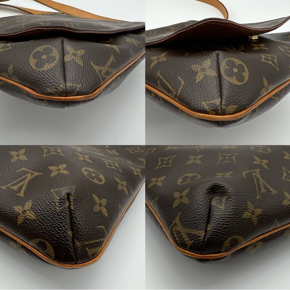 Authentic Louis Vuitton vintage monogram musette Salsa PM sling bag - Picture 10 of 16